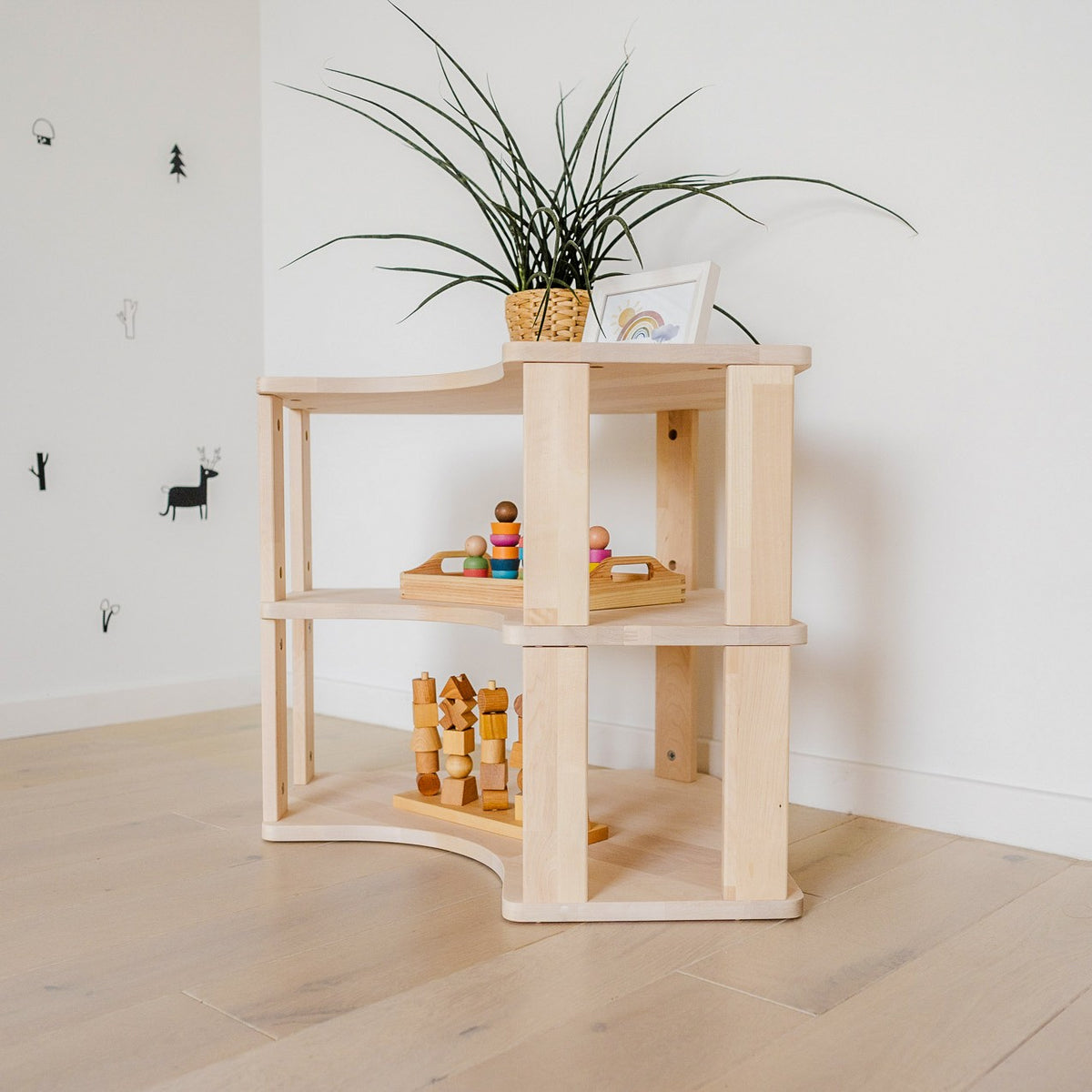 Montessori Hoekrek 3 Planken – afbeelding 4
