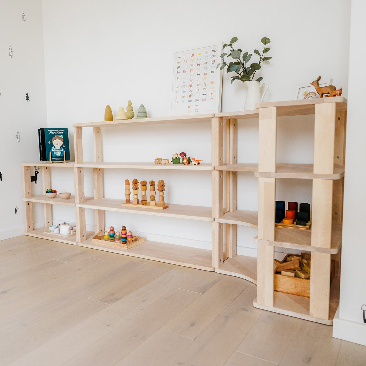 Montessori Rek Breed 2 Planken – afbeelding 4