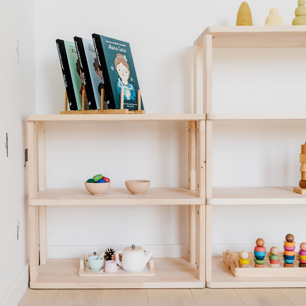 Montessori Rek Smal 3 Planken – afbeelding 2