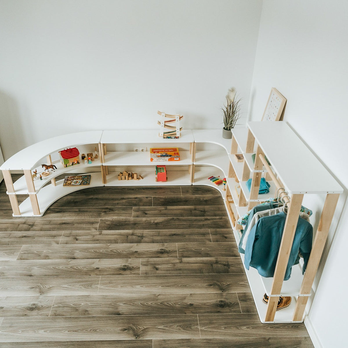 Montessori Rek Smal 3 Planken – afbeelding 4