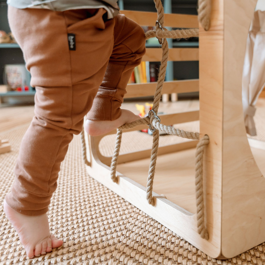 Houten klimkubus Cubitri met touwraam – afbeelding 12