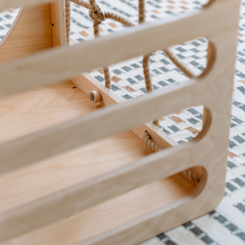 Houten klimkubus Cubitri met touwraam – afbeelding 15
