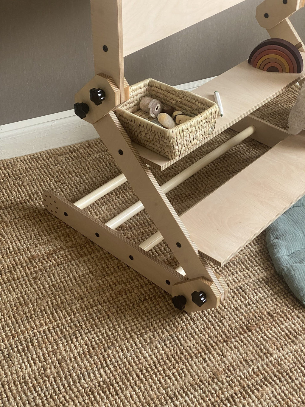 Montessori klimset Nabu met tafel en tekenbord – afbeelding 14