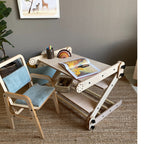 Montessori klimset Nabu met tafel en tekenbord – afbeelding 6