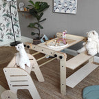 Montessori klimset Nabu met tafel en tekenbord – afbeelding 8