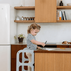 Leertoren 2-in-1 Step'n'Sit grijs – afbeelding 3