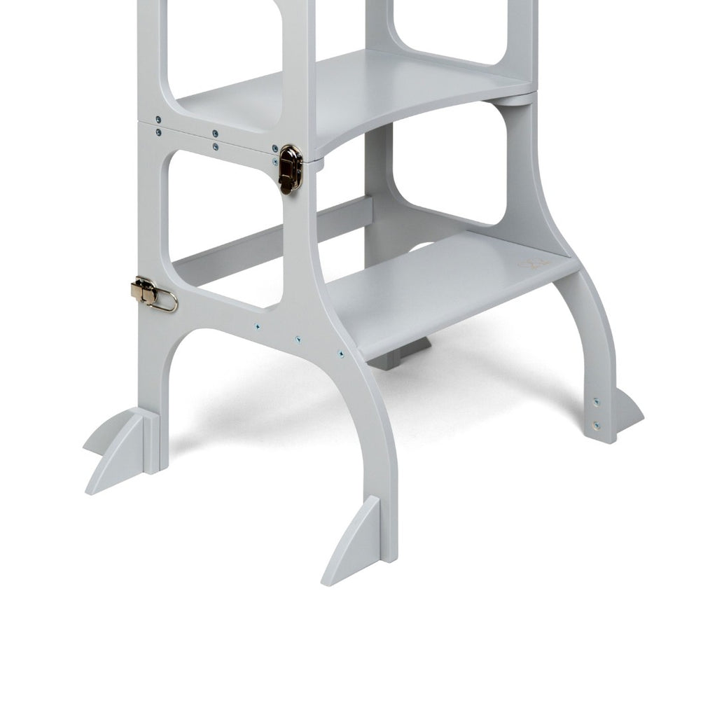 Leertoren 2-in-1 Step'n'Sit grijs – afbeelding 5