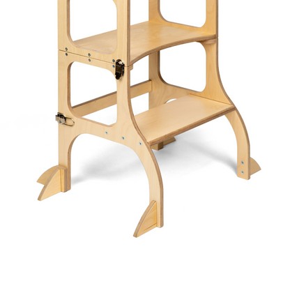 Leertoren 2-in-1 Step'n'Sit naturel