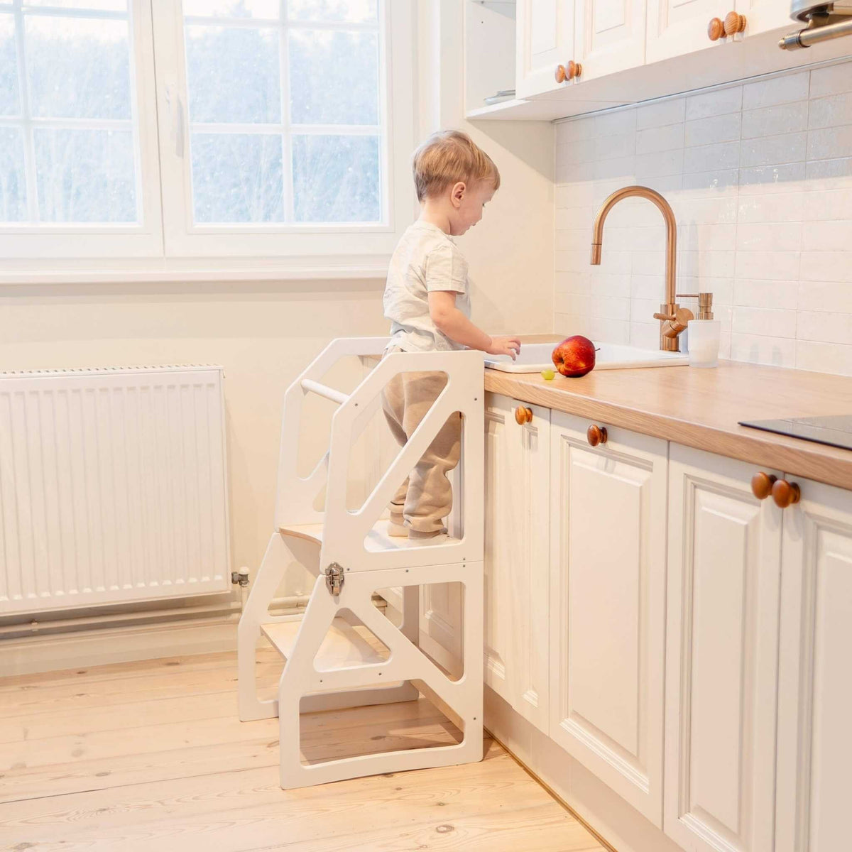 Montessori leertoren Modustep naturel – afbeelding 4