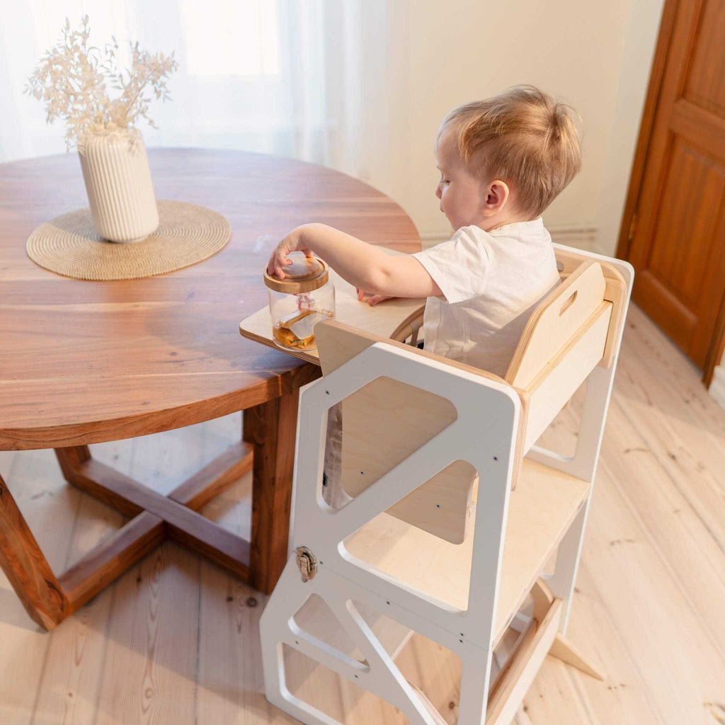 Montessori leertoren Modustep naturel – afbeelding 5