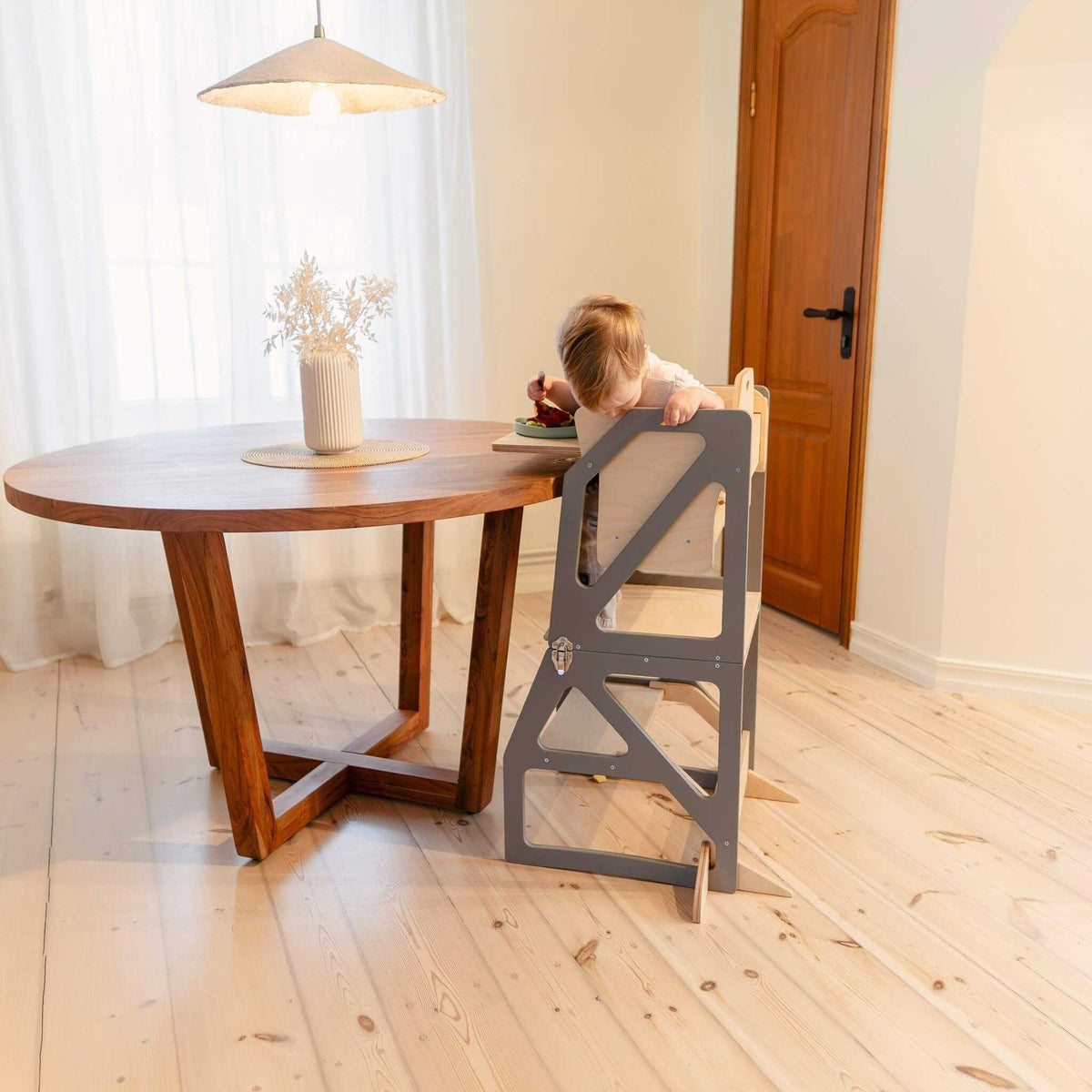 Montessori leertoren Modustep naturel – afbeelding 6