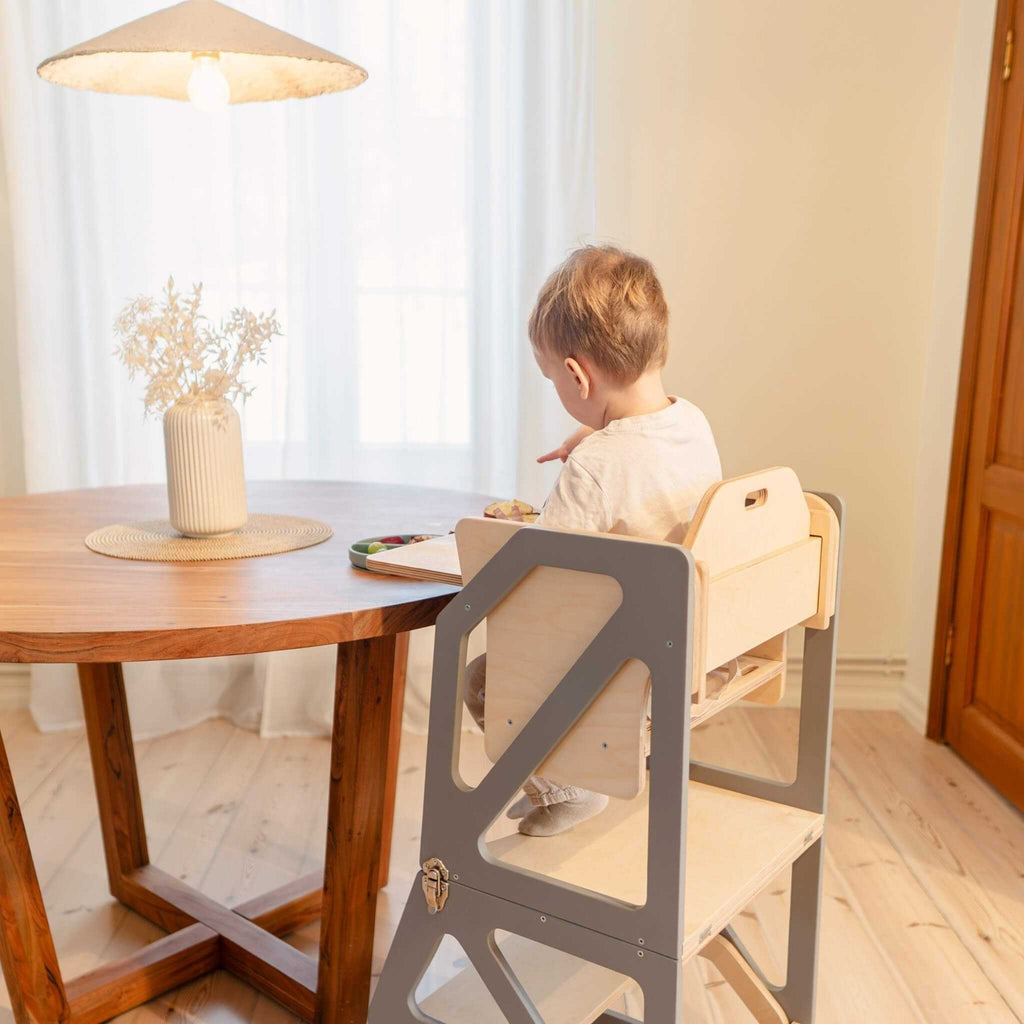 Montessori leertoren Modustep naturel – afbeelding 9
