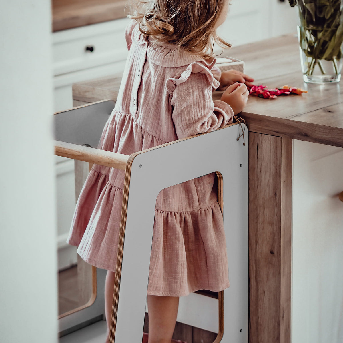 Leertoren Scandi grijs – afbeelding 2