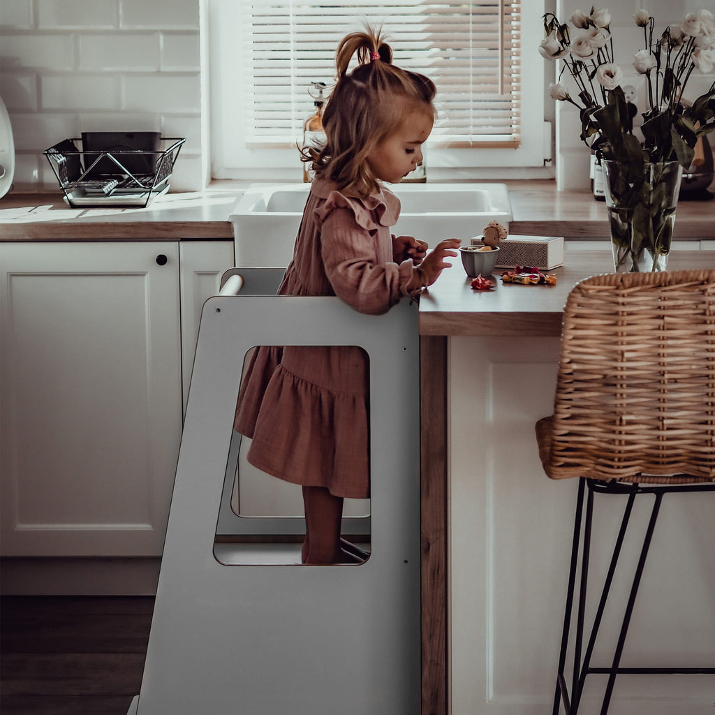 Leertoren Scandi grijs – afbeelding 3