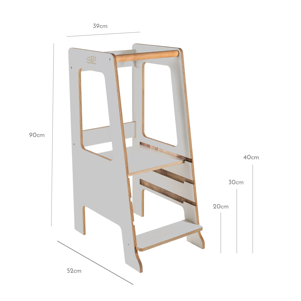 Leertoren Scandi grijs – afbeelding 7