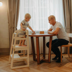 Montessori leertoren Sleekstep naturel – afbeelding 4