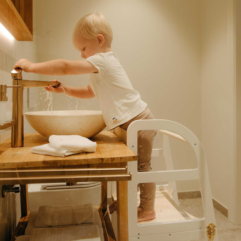 Montessori leertoren Sleekstep naturel – afbeelding 6