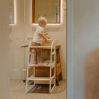 Montessori leertoren Sleekstep naturel – afbeelding 7