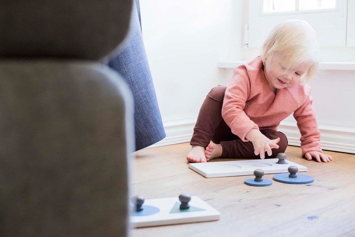 Houten puzzel Montessori cirkels – afbeelding 3