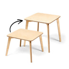 Kindertafel Tulla naturel – afbeelding 3