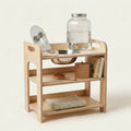 Montessori Wasstation met Deksel