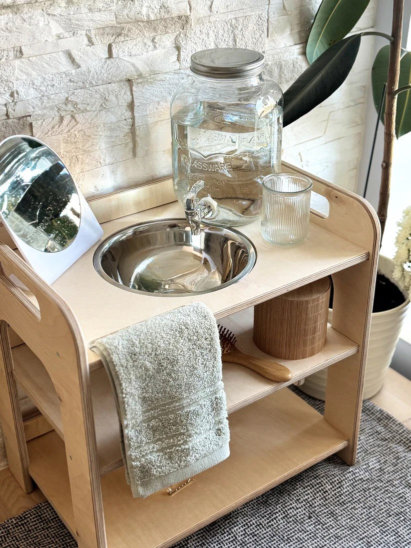 Montessori Wasstation met Deksel – afbeelding 2
