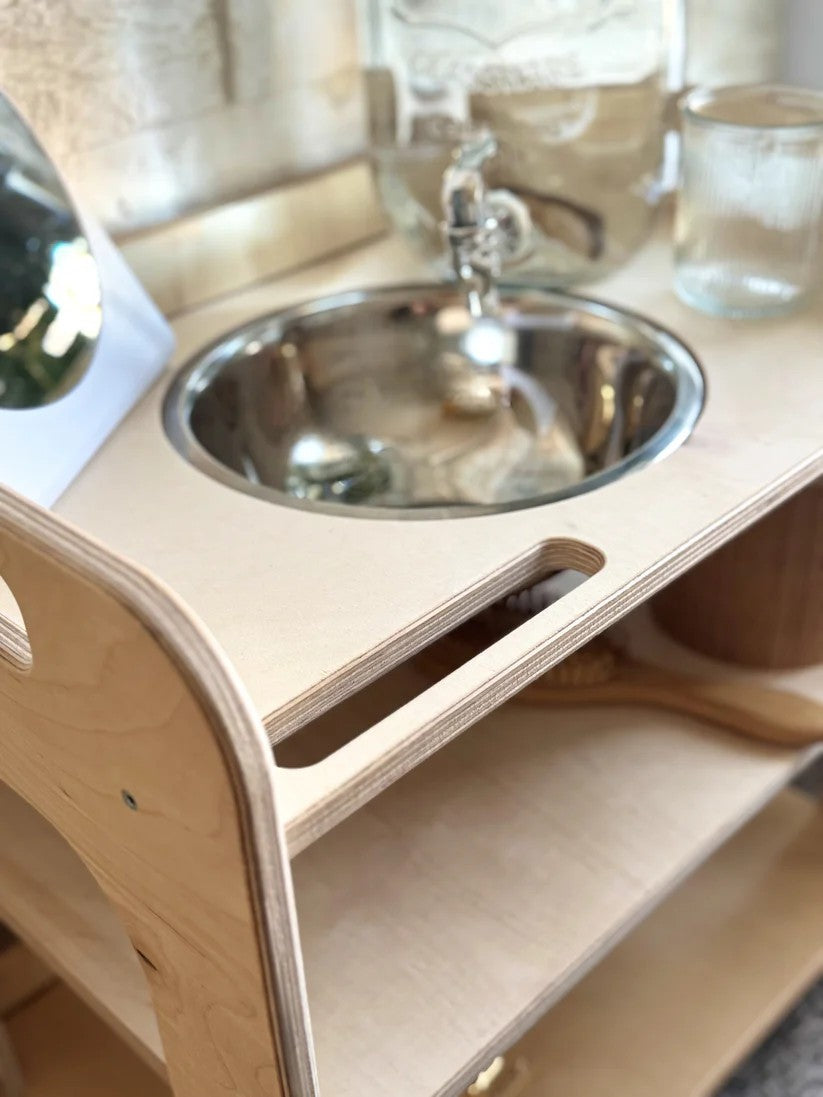 Montessori Wasstation met Deksel – afbeelding 6