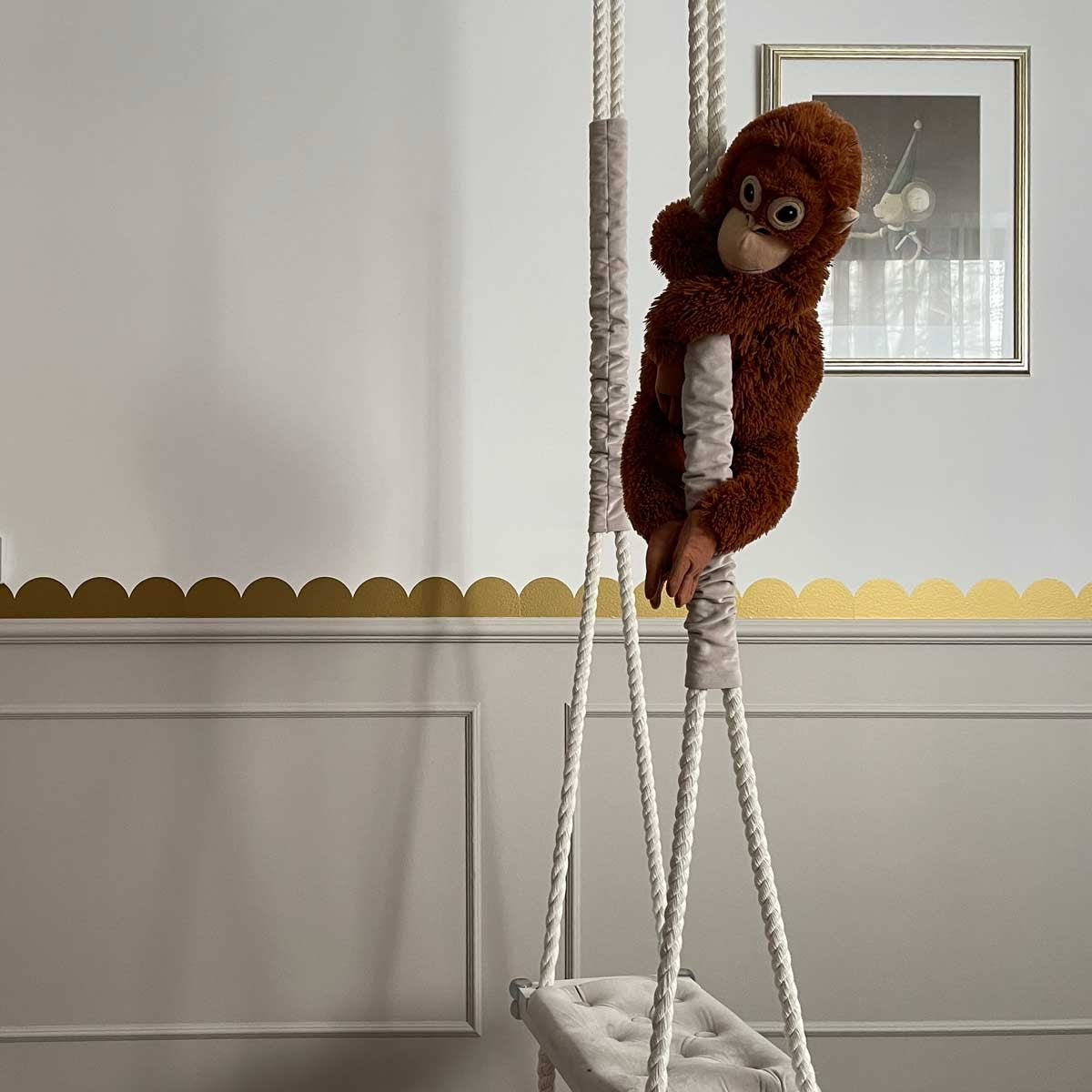 Muurstickers kinderkamer – gouden halve cirkels – afbeelding 6