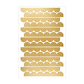 Muurstickers kinderkamer – gouden halve cirkels – afbeelding 7