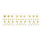 Muurstickers kinderkamer – gouden sterren miniset – afbeelding 2