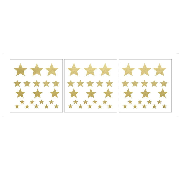 Muurstickers Gouden Sterren Mini