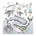 Muurstickers kinderkamer – zeedieren Happy Ocean Wonderland – afbeelding 4