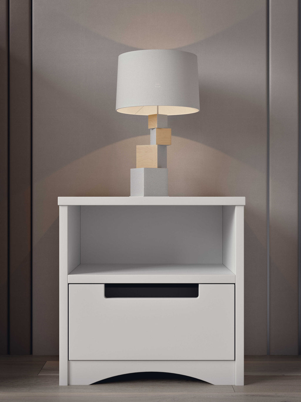 Nachtkastje kinderkamer Classic wit – afbeelding 5