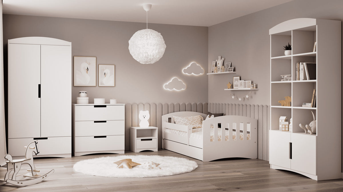 Nachtkastje kinderkamer Classic wit – afbeelding 7