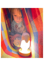 Nachtlampje met speaker vogel wit – afbeelding 4