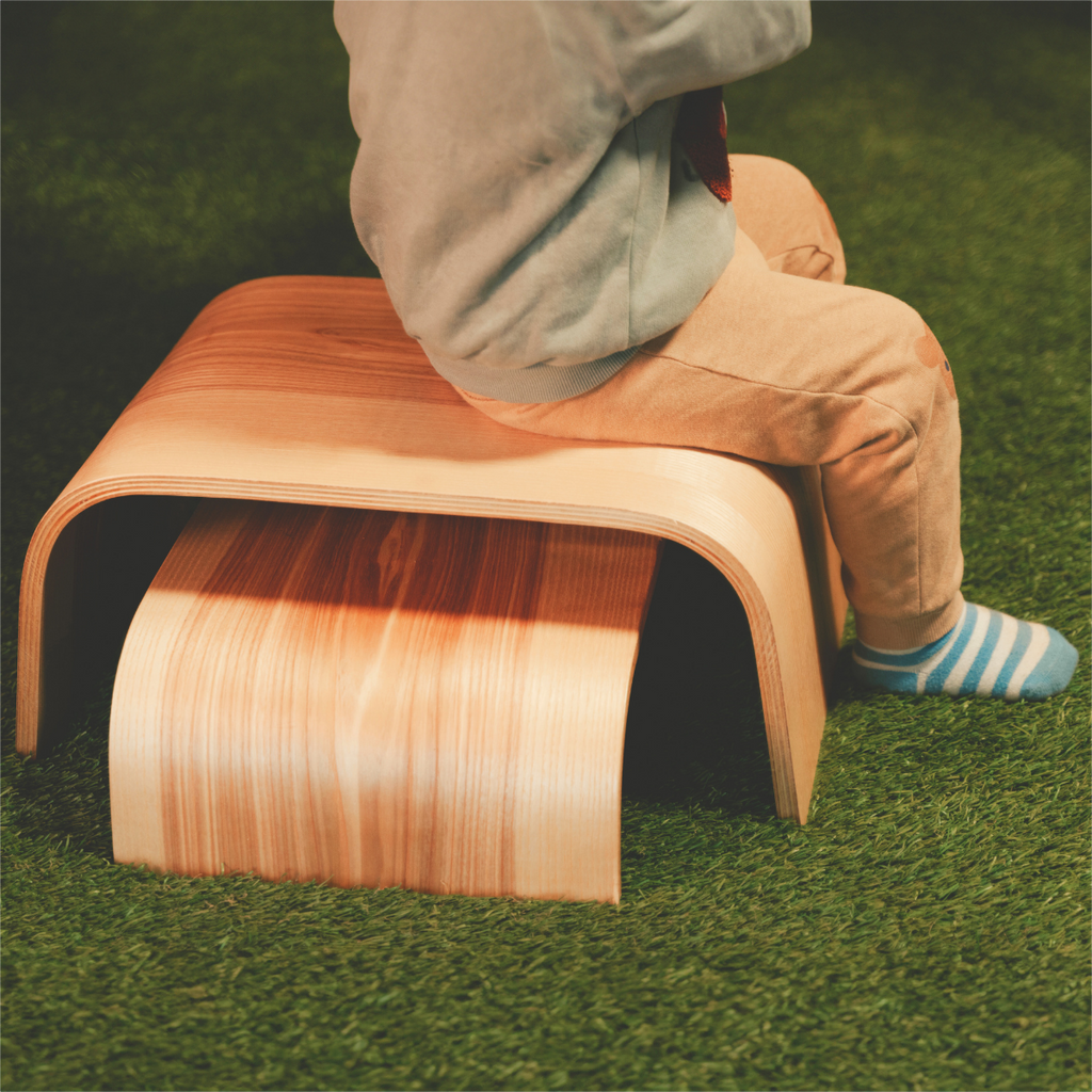 Opstapje kind hout – verstelbaar, set van 2 – afbeelding 6