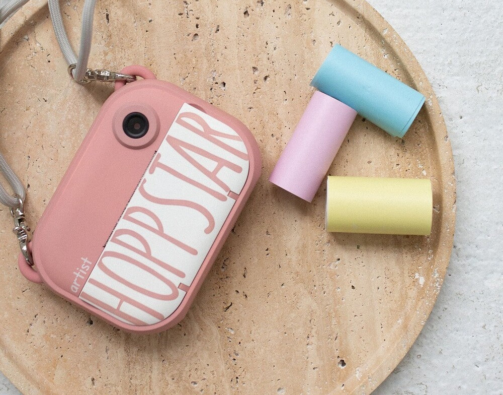 Papierrollen voor Hoppstar Artist camera – gekleurd, 3 stuks