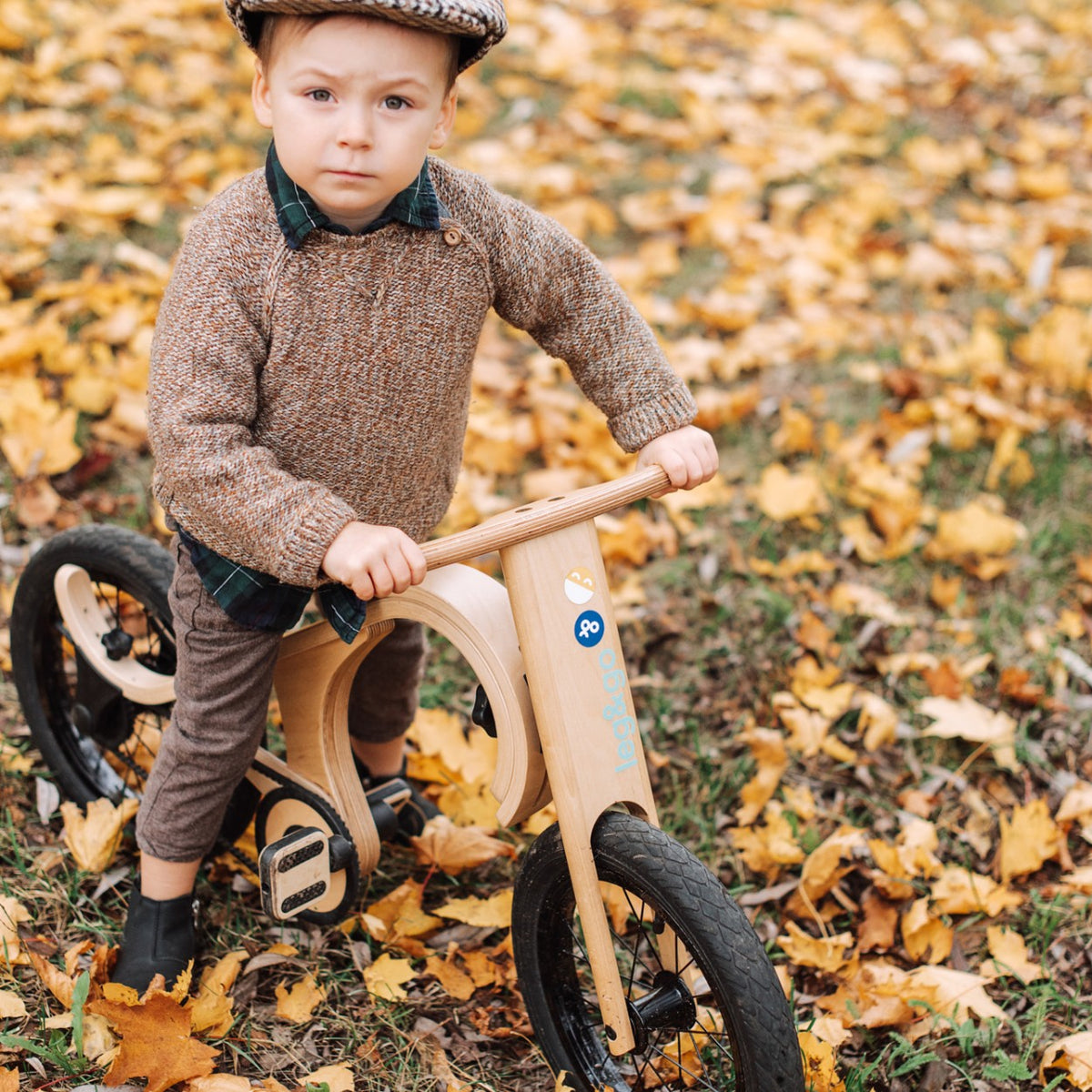 Pedalen uitbreiding voor houten loopfiets 3-in-1 – afbeelding 2