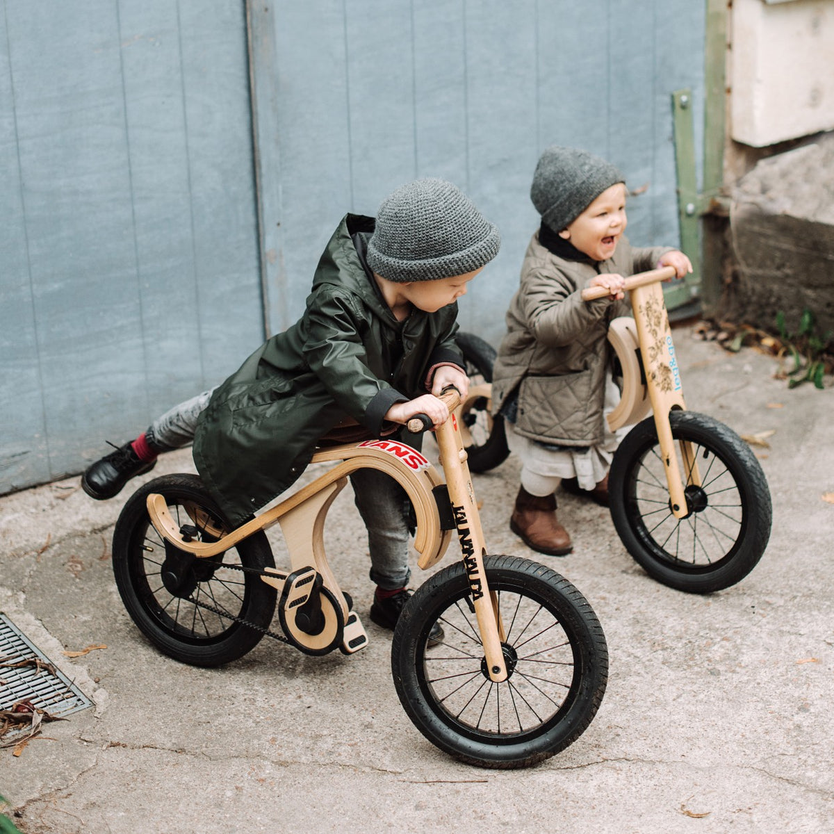 Pedalen uitbreiding voor houten loopfiets 3-in-1 – afbeelding 3