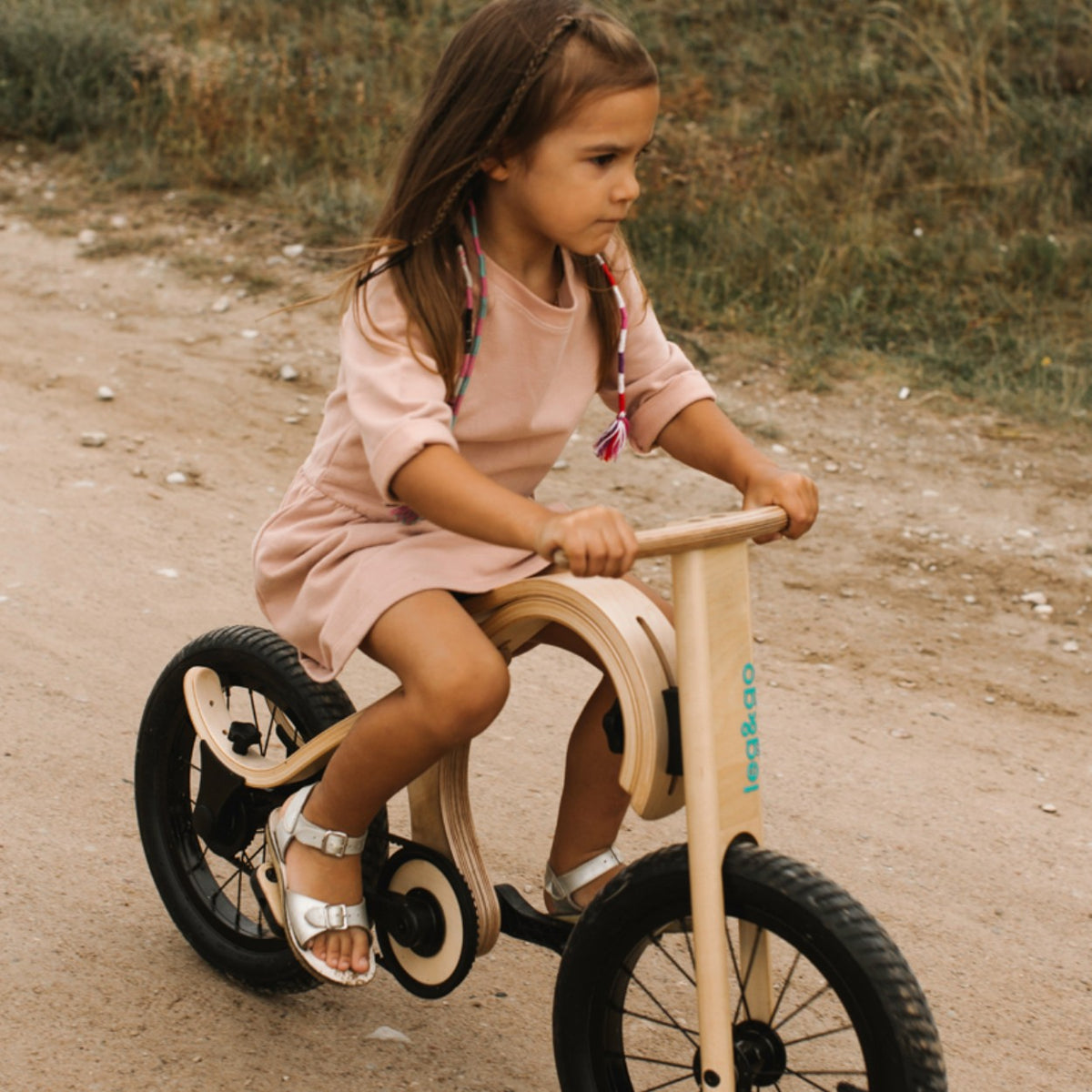 Pedalen uitbreiding voor houten loopfiets 3-in-1 – afbeelding 4