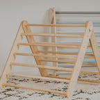 Pikler driehoek met Zweedse wand naturel – afbeelding 4