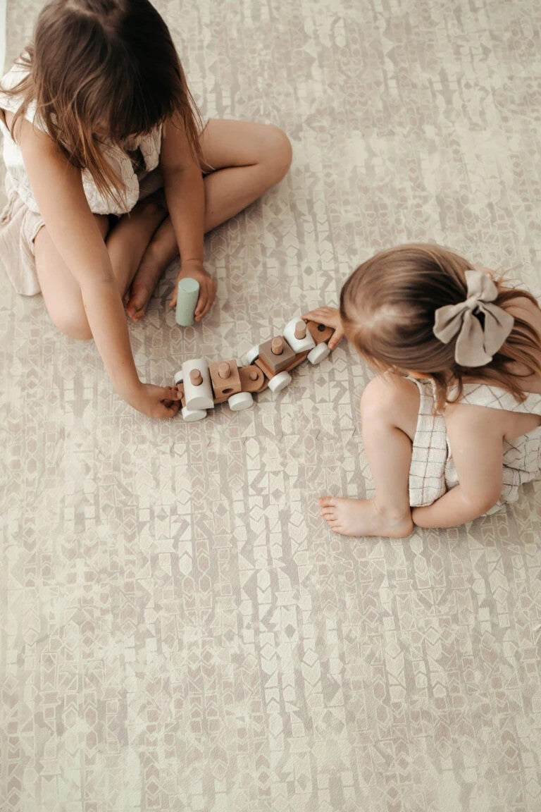 Puzzelmat baby Anya Linen – foam speelmat – afbeelding 6