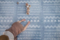 Puzzelmat baby Boho Azure – foam speelmat