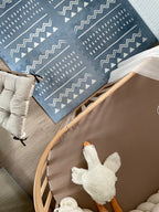 Puzzelmat baby Boho Azure – foam speelmat – afbeelding 2