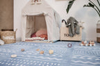 Puzzelmat baby Boho Azure – foam speelmat – afbeelding 3