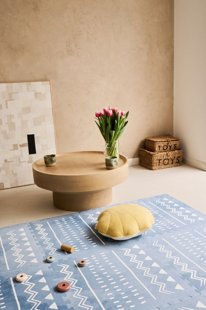 Puzzelmat baby Boho Azure – foam speelmat – afbeelding 4