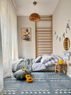 Puzzelmat baby Boho Azure – foam speelmat – afbeelding 5