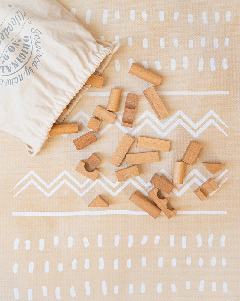 Puzzelmat baby Boho Sand – foam speelmat – afbeelding 7