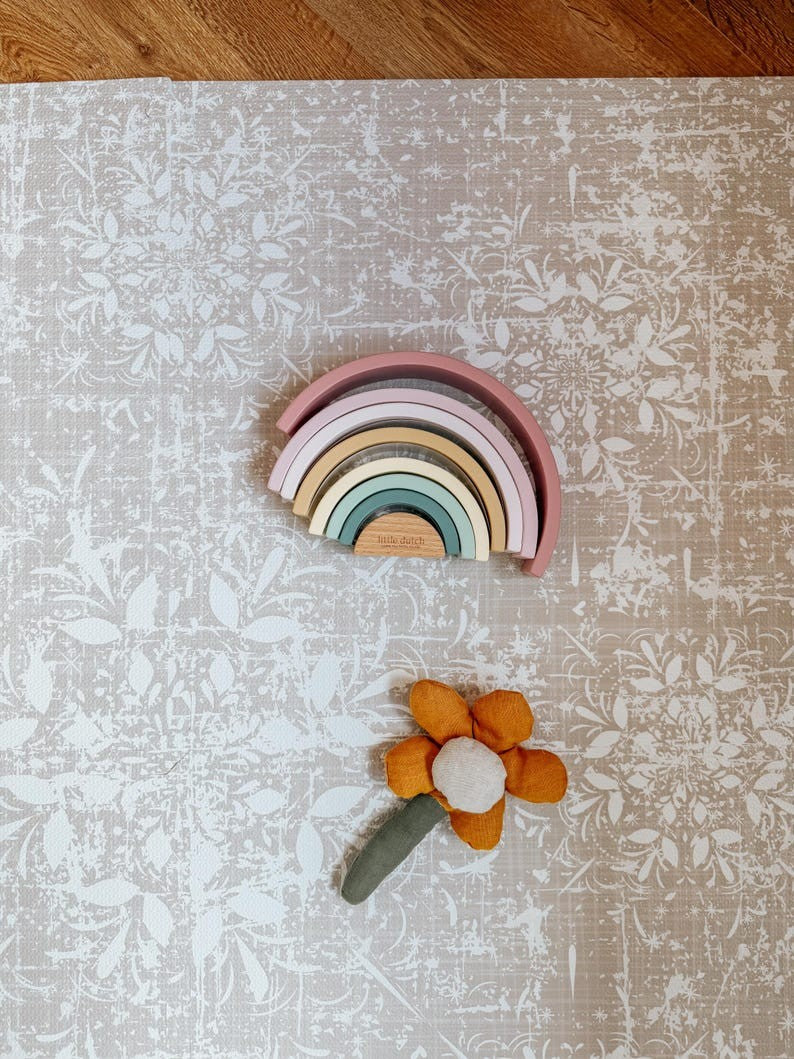 Foam puzzelmat Vintage beige – afbeelding 4