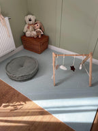 Puzzelmat baby Spots Olive – foam speelmat – afbeelding 2